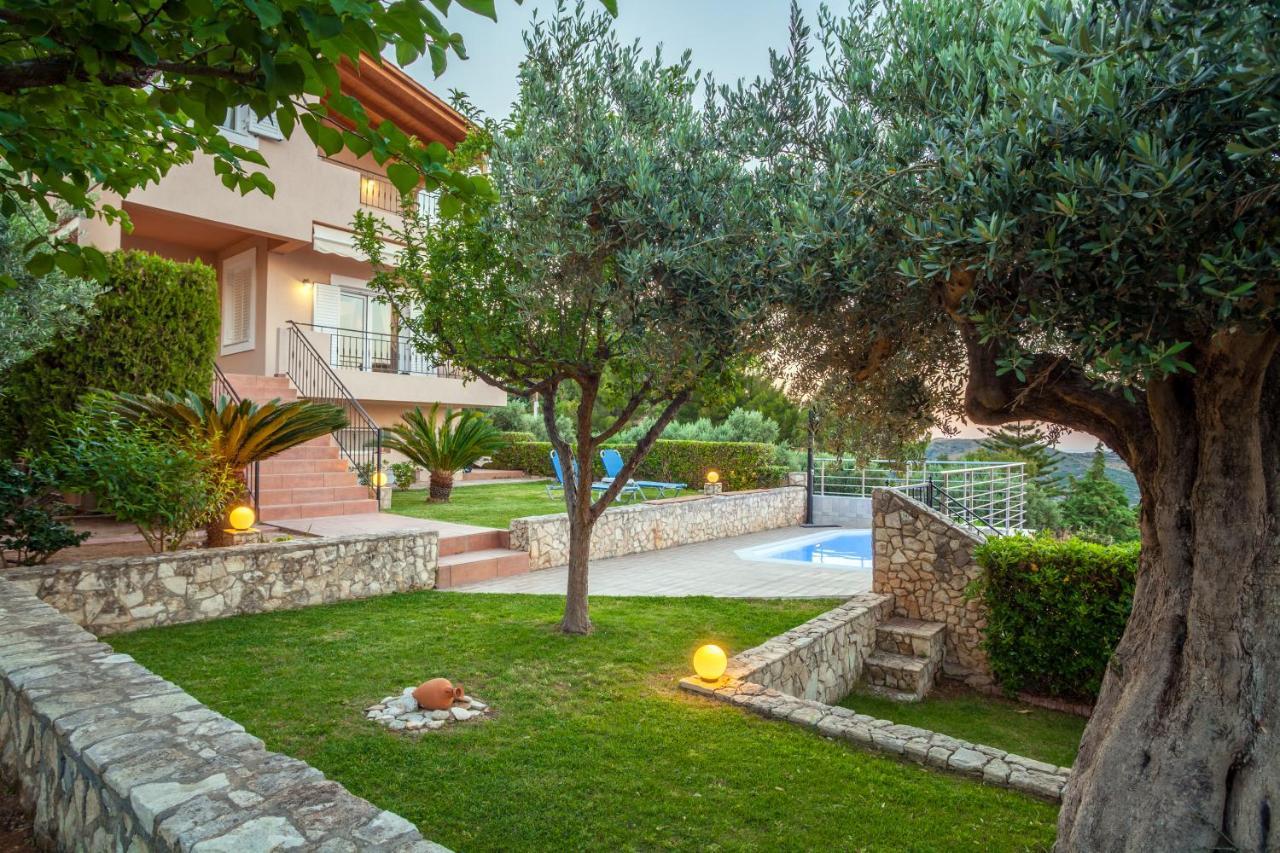 Panorama Traditional House With Private Pool Rodhiá Esterno foto