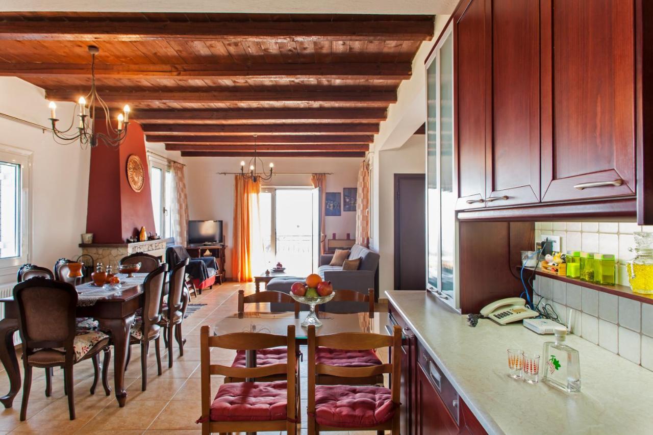 Panorama Traditional House With Private Pool Rodhiá Esterno foto